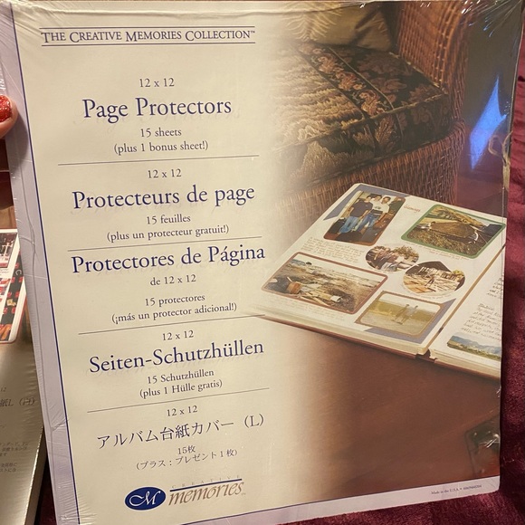 Creative Memories Pages and Page Protectors - 1 set of each - Picture 2 of 3